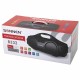 Колонка портативная SONNEN B332, 16 Вт, Bluetooth, FM-тюнер, microSD, MP3-плеер, черная, 513480