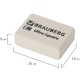 Ластик BRAUBERG 'Ultra Square', 26х18х8 мм, белый, натуральный каучук, 228707