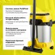 Пылесос хозяйственный KARCHER WD 3 PS, мусоросборник 17 л, мощность 1000 Вт, желтый, 1.628-190.0