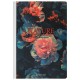 Тетрадь А4 96 л. BRAUBERG, на сшивке с корешком, клетка, обложка картон, 'Flowers', 405286