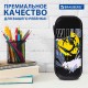 Пенал BRAUBERG, 1 отделение, 1 откидная планка, ЭВА, 22х10х5 см, 'Жуткий смайл', 272337