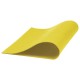Цветной фетр для творчества, 400х600 мм, BRAUBERG, 3 листа, толщина 4 мм, плотный, желтый, 660660