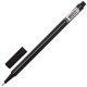 Ручка капиллярная (линер) BRAUBERG 'Aero', ЧЕРНАЯ, ВЫГОДНЫЙ КОМПЛЕКТ 12 штук, трехгранная, 880466