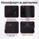 Рюкзак GERMANIUM UPGRADE универсальный, 3 отделения, отделение для ноутбука, USB-порт, 'UP-2', черный, 47х33х21 см, 271666