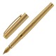 Ручка подарочная перьевая GALANT 'VERSUS2, корпус золотистый, детали золотистые, узел 0,8 мм, синяя, 143528