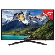 Телевизор SAMSUNG 43N5500, 43' (108 см), 1920x1080, Full HD, 16:9, Smart TV, Wi-Fi, черный