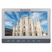 Видеодомофон FALCON EYE Milano Plus HD, дисплей 10' TFT IPS, сенсорные кнопки, белый, 00-00124399