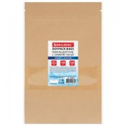 Пакеты дой-пак с замком ZIP LOCK, крафт с окном 60 мм, 180х260 + 40 мм, КОМПЛЕКТ 100 штук, 150 мкм, BRAUBERG, 700693
