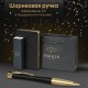 Ручка шариковая Parker 'Urban Twist Black GT', ежедневник А5 черный, пакет, 880898