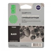 Картридж струйный CACTUS (CS-EPT1711) для EPSON Expression Home XP-33/103/203/207/303, черный