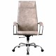 Кресло офисное МЕТТА 'L1m 42', хром, сиденье и спинка мягкие, велюр, бежевое