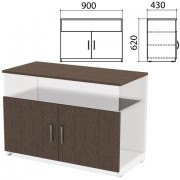 Крышка и фасады тумбы для оргтехники 'Канц' 900х430х620 мм, цвет венге, ТК28.16.1