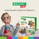 Магнитный конструктор BIG MAGNETIC BLOCKS-34, 34 детали, с колесной базой, BRAUBERG KIDS, 663845