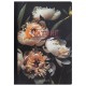Тетрадь А4 96 л. BRAUBERG, на сшивке с корешком, клетка, обложка картон, 'Flowers', 405286