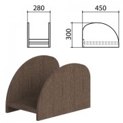 Подставка под системный блок 'Канц', цвет венге, ПК01.16