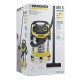 Пылесос KARCHER WD 5 Premium, с пылесборником, мощность 1100 Вт, выдув, контейнер из нержавеющей стали, 1.348-230.0