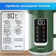 Чайник с терморегулятором и дисплеем, ДВОЙНЫЕ СТЕНКИ, SONNEN KT-8723EG, 1,7 л, 2200 Вт, изумрудный, 454689