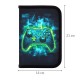 Пенал BRAUBERG, 1 отделение, 1 откидная планка, полиэстер, 21х14 см, 'Neon gamepad', 274596