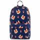 Рюкзак BRAUBERG DREAM универсальный с карманом для ноутбука, эргономичный, 'Foxes', 42х26х14 см, 270770