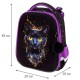 Ранец BRAUBERG ORIGINAL, 2 отделения, с брелоком, 'Космический кот', 38х29х16 см, 274403