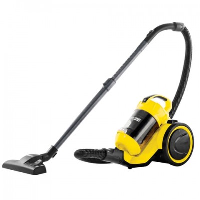 Пылесос KARCHER (КЕРХЕР) VC3 с контейнером 'циклон', потребляемая мощность 700 Вт, желтый, 1.198-125.0