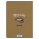 Тетрадь 60 л. в клетку обложка КРАФТ, бежевая бумага 70 г/м2, сшивка, В5 (179х250 мм), СЛОГАН, BRAUBERG, 403810