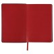 Ежедневник датированный 2021 А5 (138х213 мм) BRAUBERG 'Stylish', кожзам, красный, 111445