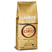 Кофе в зернах LAVAZZA 'Qualita Oro', арабика 100%, 250 г, вакуумная упаковка, 2051