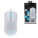 Мышь проводная DEFENDER Arga GM-049, 1200/1800/2400/3600 dpi, 5 кнопок + 1 колесо-кнопка, белый, 52048