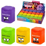 Точилка кросс-серия 'МОНСТРИКИ', с контейнером, корпус ассорти, BRAUBERG, 273235