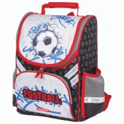 Ранец для учеников начальной школы ПИФАГОР, 'Футбольный мяч', 36х28х15 см, 227933