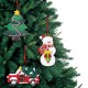 Украшение елочное (1 шт.) 'Xmas Toys' 11х9,5 см, полимерная глина, ассорти 5 дизайнов, ЗОЛОТАЯ СКАЗКА, 592412