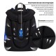 Ранец BRAUBERG PREMIUM, 2 отделения, с брелком, 'Digital lava', СВЕТЯЩИЙСЯ, 38х29х16 см, 272015