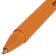 Ручка шариковая BRAUBERG 'Solar', ЧЕРНАЯ, трехгранная, корпус оранжевый, узел 1 мм, линия письма 0,5 мм, 142401
