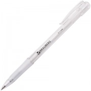Ручка шариковая автоматическая с грипом BRAUBERG 'Department', СИНЯЯ, узел 0,7 мм, линия письма 0,35 мм, 141510