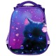 Ранец BRAUBERG PREMIUM, 2 отделения, с брелоком, 'Anime cat', 38х29х16 см, 272017