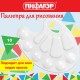 Палитра для рисования ПИФАГОР 'ЭНИКИ-БЕНИКИ', белая, овальная, 10 ячеек (6 ячеек для красок и 4 для смешивания), 192352