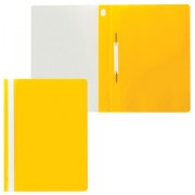 Скоросшиватель пластиковый ERICH KRAUSE 'Economy', А4, 160 мкм, желтый, 46112