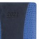 Ежедневник датированный 2021 А5 (148х218 мм) GALANT 'CombiContract', кожзам, темно-синий, 111515
