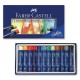 Пастель масляная художественная FABER-CASTELL 'Oil Pastels', 12 цветов, круглое сечение, 127012