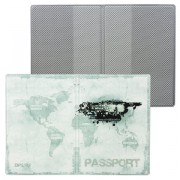 Обложка для паспорта 'Твой стиль - Гранж', вертикальная, кожзаменитель, 'ДПС', 2203.Т2
