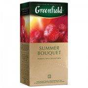 Чай GREENFIELD 'Summer Bouquet' фруктовый, 25 пакетиков в конвертах по 2 г, 0433