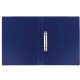 Папка на 2 кольцах BRAUBERG 'Office', 25 мм, синяя, до 170 листов, 0,5 мм, 227494
