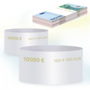 Бандероли кольцевые, комплект 500 шт., номинал 100 евро