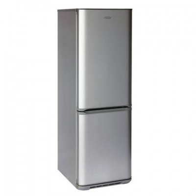 Холодильник БИРЮСА M133, двухкамерный, объем 310 л, нижняя морозильная камера 100 л, серебро, Б-M133