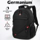 Рюкзак GERMANIUM 'S-01' универсальный, с отделением для ноутбука, влагостойкий, черный, 47х32х20 см, 226947