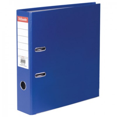 Папка-регистратор ESSELTE 'Economy', покрытие пластик, 75 мм, синяя, 11255P