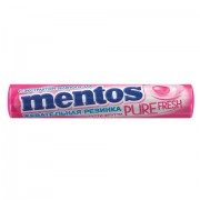 Жевательная резинка MENTOS Pure Fresh (Ментос) 'Ролл Тутти-Фрутти', 15,5 г, 87546