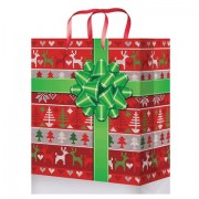 Пакет подарочный 18x23x8 см, 'Новогодний подарочек', ламинированный, ПКП-8863