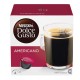 Капсулы для кофемашин NESCAFE Dolce Gusto 'Americano', натуральный кофе, 16 шт. х 10 г, 12115461